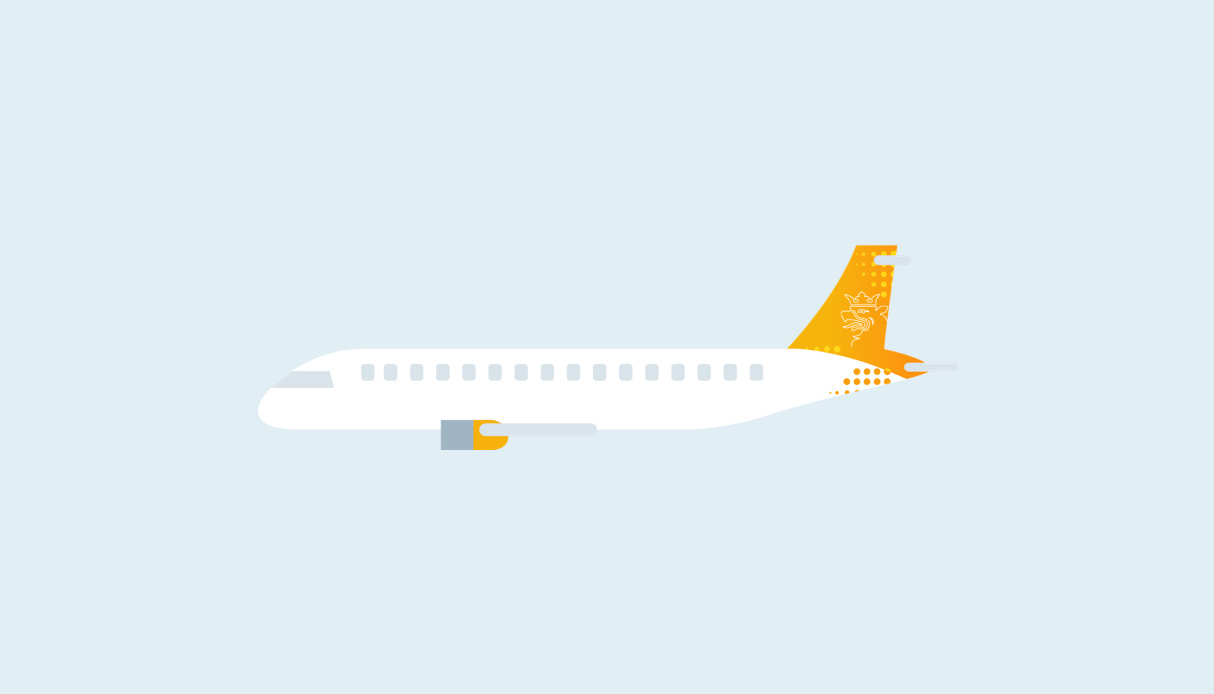 Airplane illustration