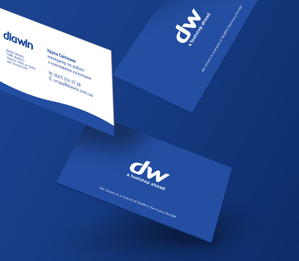 Diawin business cards